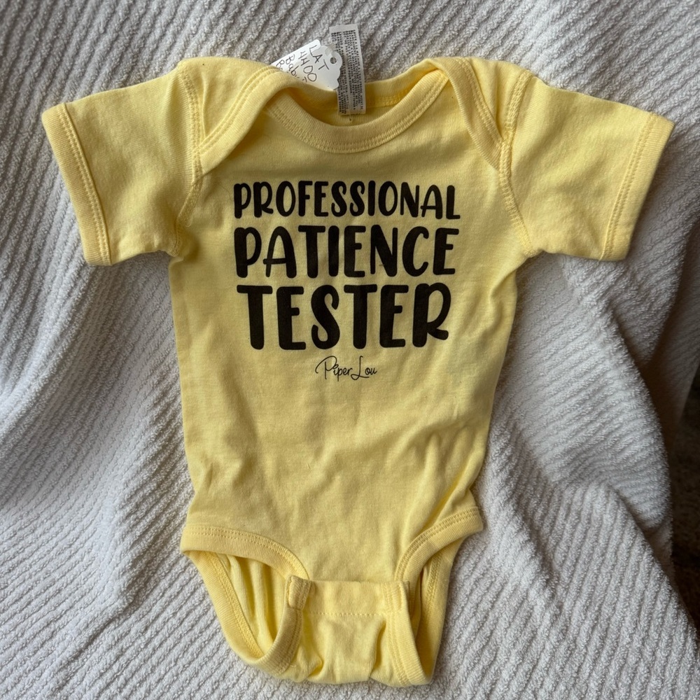 Piper Lou Yellow Bodysuit - Professional Patience Tester